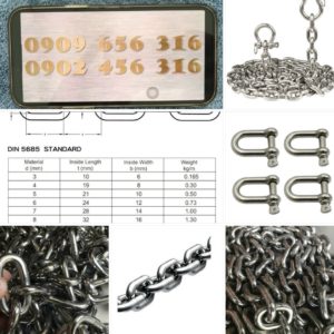 Dây Xích Inox 201 3,4mm