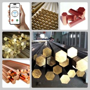 Lục Giác Đồng Thau Phi 100